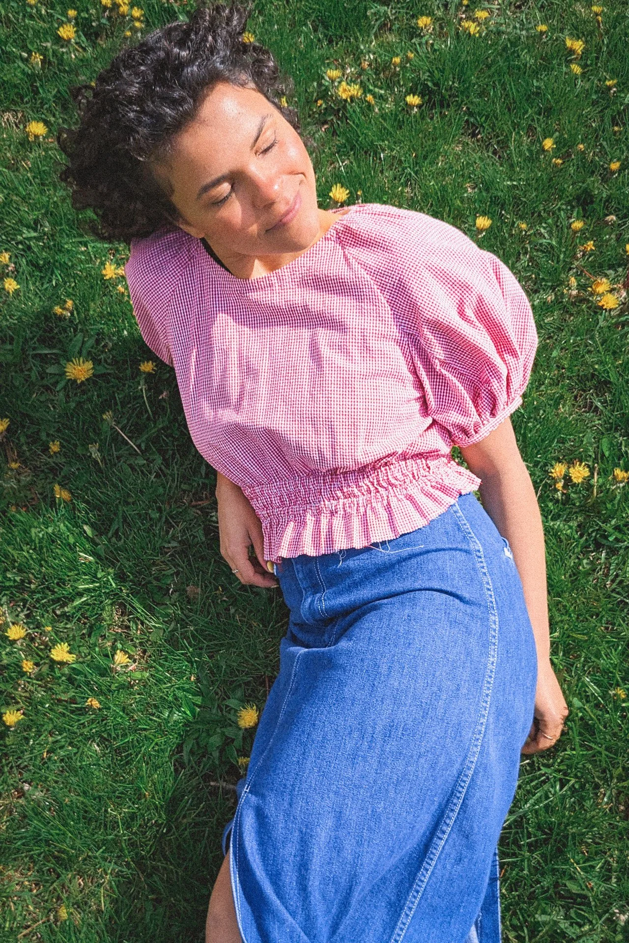 Strawberry Blouse PDF Sewing Pattern — LYDIA NAOMI